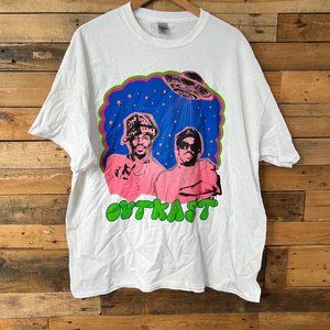 Pink And Blue Outkast White